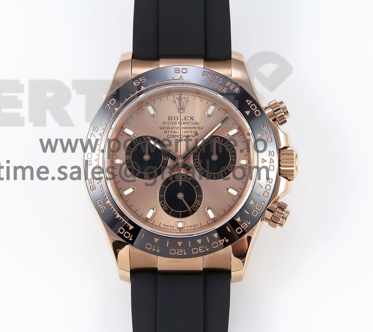 Daytona 116515 QF 1:1 Best Edition RG Dial on Oysterflex Strap SH4130 V3 (Gain Weight)