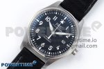 Pilot Mark XX BLSF 1:1 Best Edition Black Dial on Black Leather Strap MIYOTA 9015 - Image 2