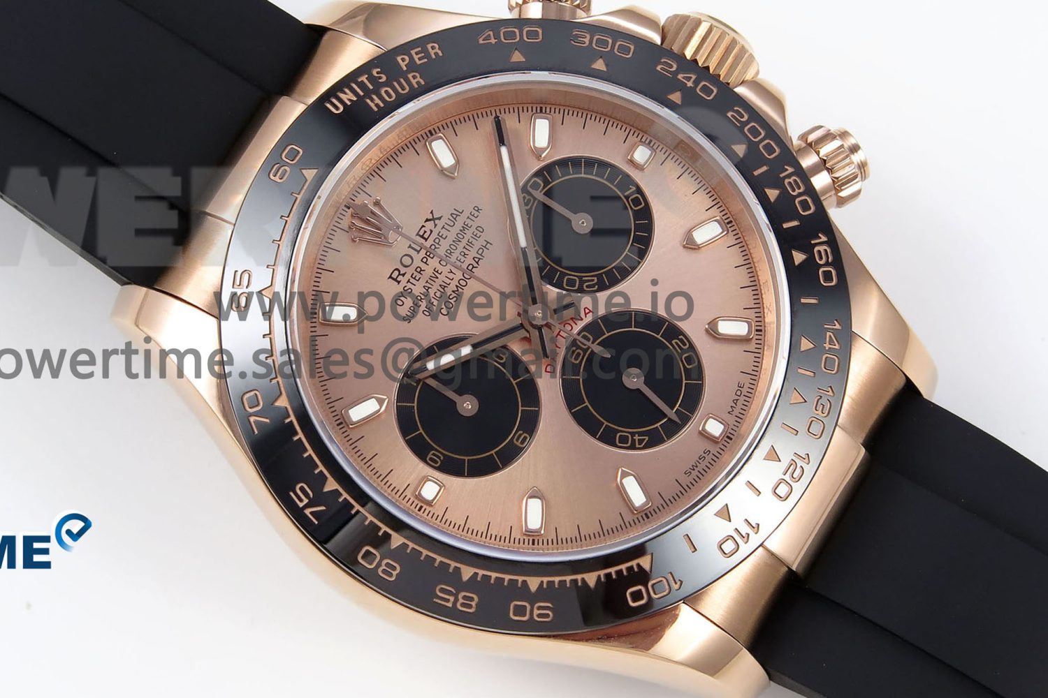 Daytona 116515 QF 1:1 Best Edition RG Dial on Oysterflex Strap SH4130 V3 (Gain Weight) - Image 3