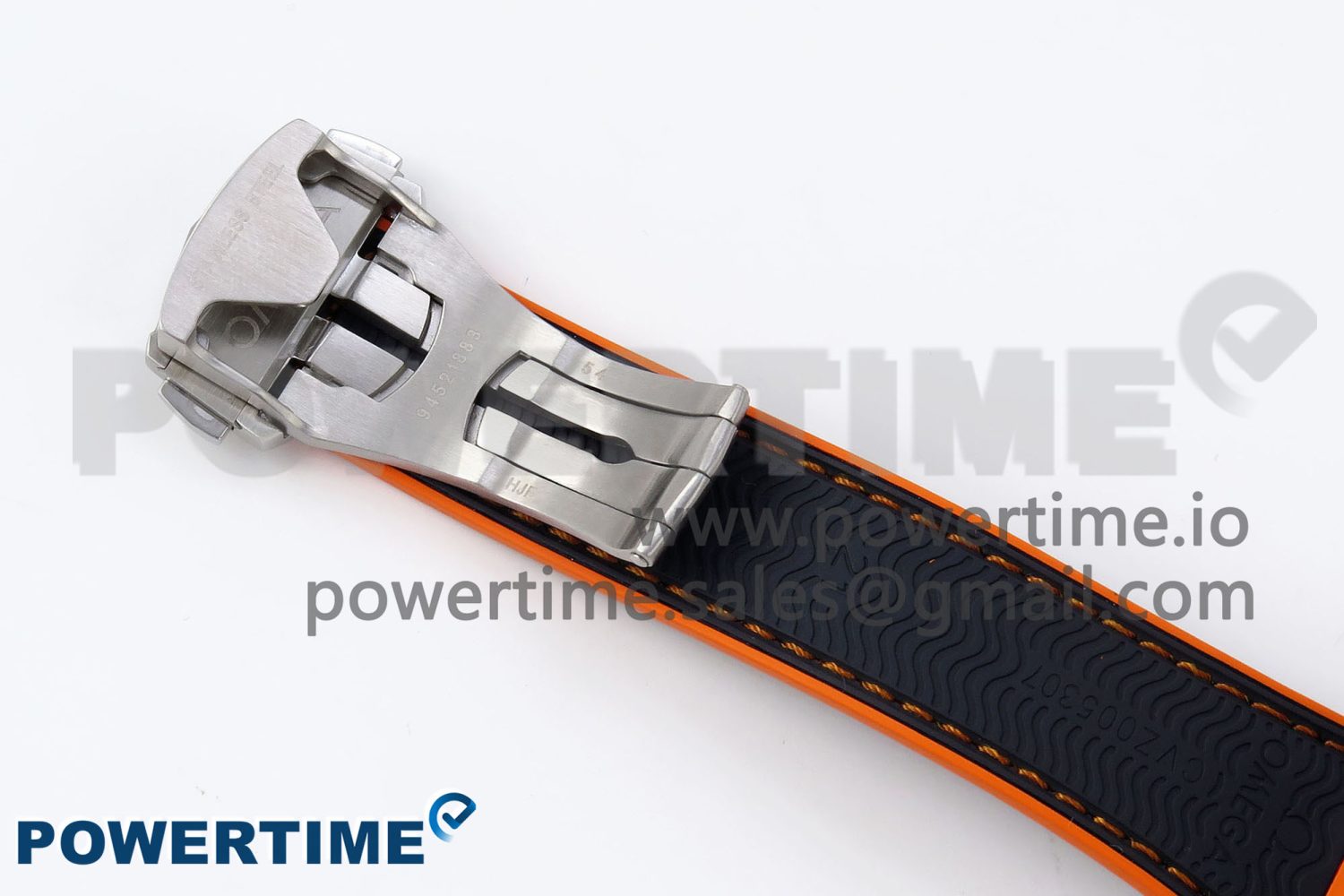 Planet Ocean 43.5mm SS VSF 1:1 Best Edition Black/Orange Bezel Gray Dial on Nylon Strap A8900 Super Clone V2 - Image 11