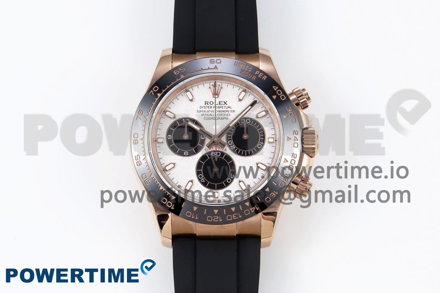 Daytona 116515 QF 1:1 Best Edition Meteorite Dial on Oysterflex Strap SH4130 V3 (Gain Weight) - Image 1