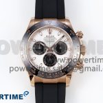 Daytona 116515 QF 1:1 Best Edition Meteorite Dial on Oysterflex Strap SH4130 V3 (Gain Weight)