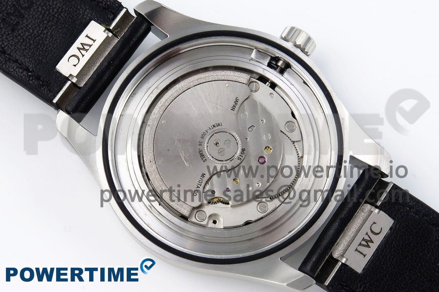Pilot Mark XX BLSF 1:1 Best Edition Black Dial on Black Leather Strap MIYOTA 9015 - Image 10
