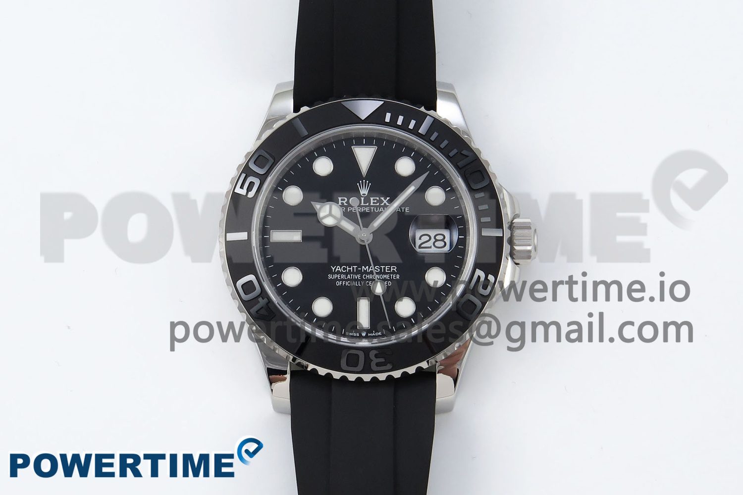 Yacht-Master 42mm 226659 TEDF(VSF) 1:1 Best Edition 3D Black Ceramic Bezel on Oysterflex Strap VS3235 (Gain Weight) - Image 1