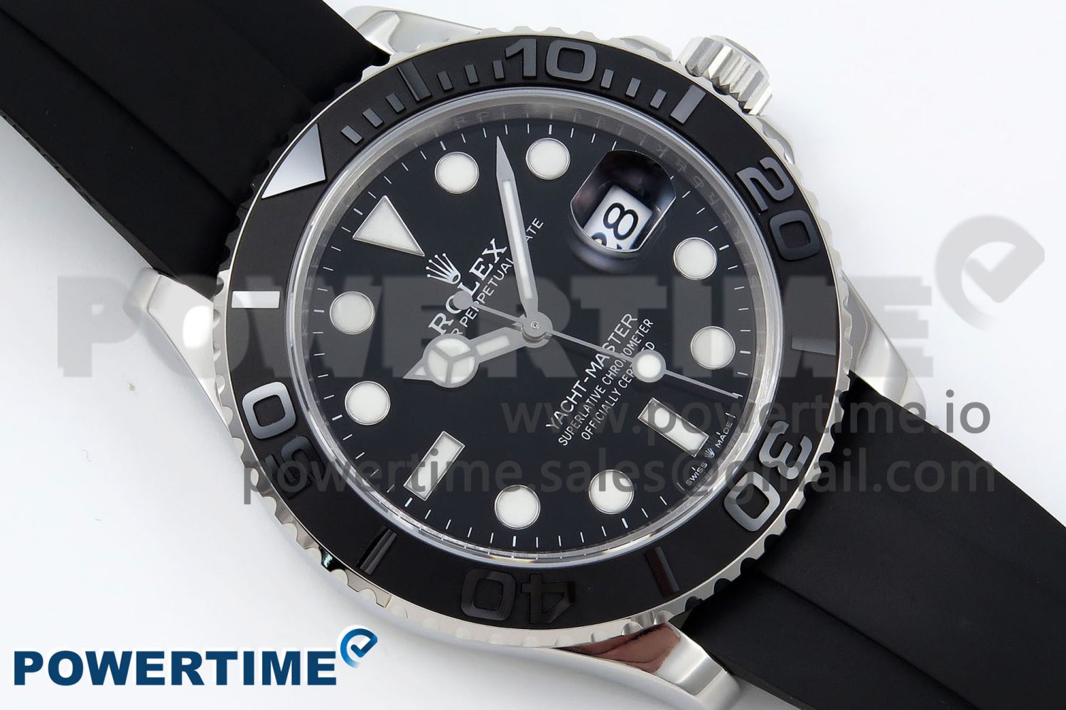 Yacht-Master 42mm 226659 TEDF(VSF) 1:1 Best Edition 3D Black Ceramic Bezel on Oysterflex Strap VS3235 (Gain Weight) - Image 3