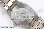 Lady Royal Oak 33mm 67651 SS/RG ZF 1:1 Best Edition White Textured Dial on SS/RG Bracelet RONDA Quartz - Image 8