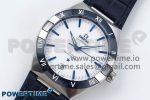 Constellation Blue Ceramic SS VSF 1:1 Best Edition White Dial on Blue Gummy Strap A8900 Super Clone - Image 2
