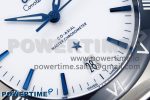 Constellation Blue Ceramic SS VSF 1:1 Best Edition White Dial on Blue Gummy Strap A8900 Super Clone - Image 5