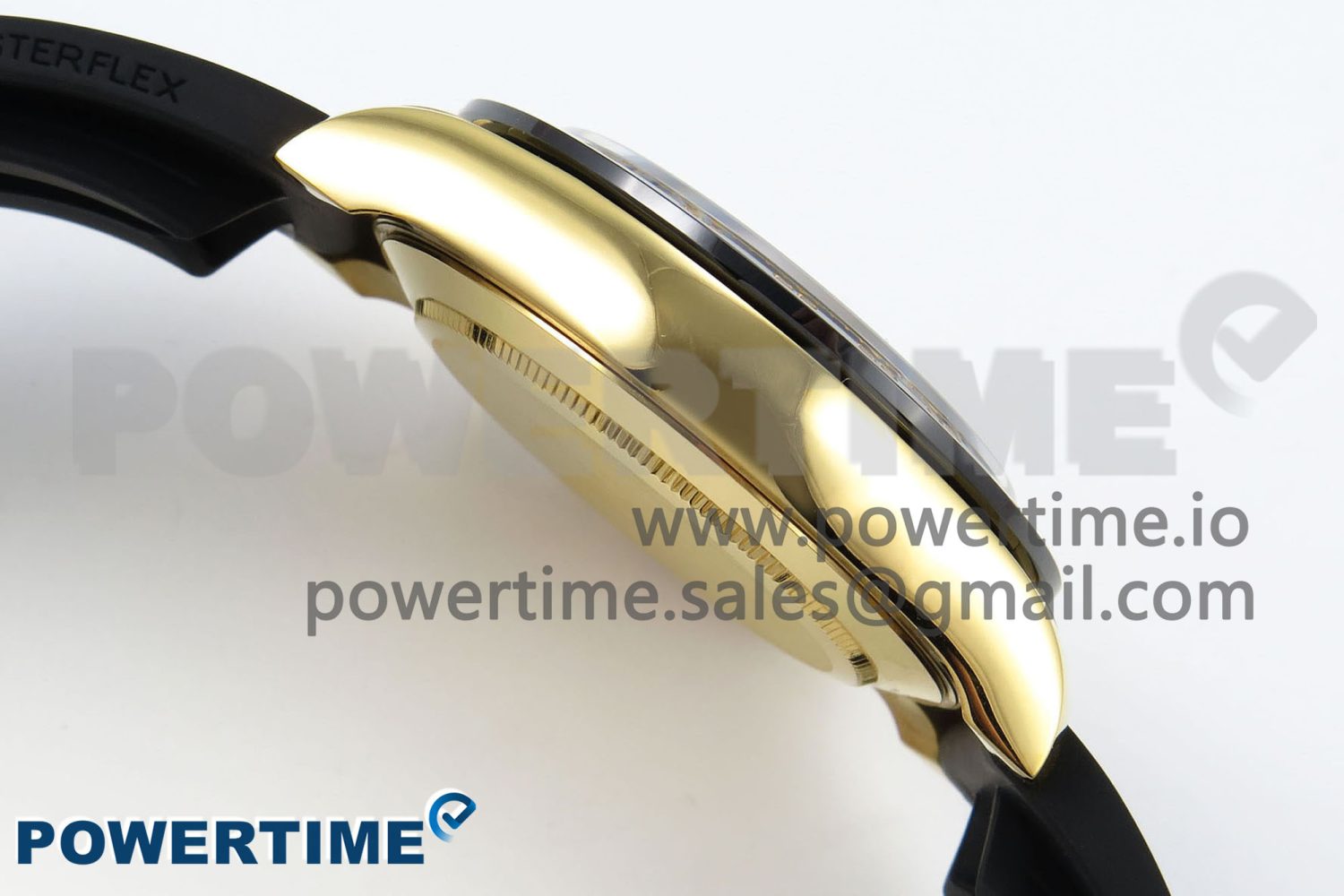 Daytona 116518 QF 1:1 Best Edition YG/Black Dial on Oysterflex Strap SH4130 V3 (Gain Weight) - Image 7
