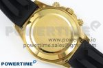 Daytona 116518 QF 1:1 Best Edition YG/Black Dial on Oysterflex Strap SH4130 V3 (Gain Weight) - Image 8
