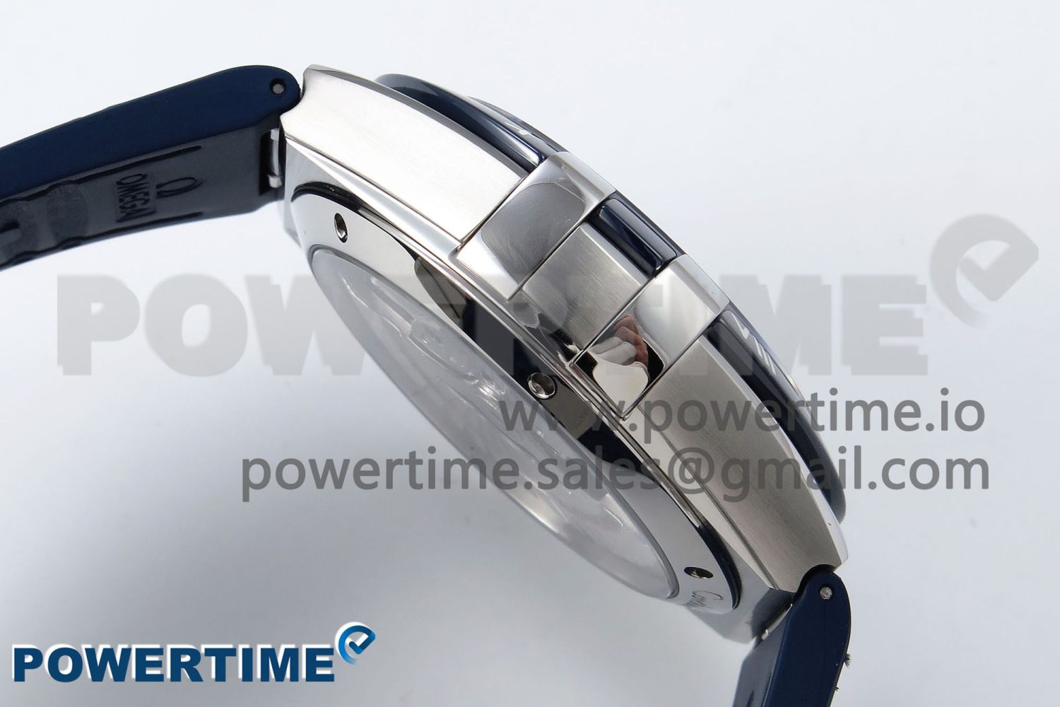 Constellation Blue Ceramic SS VSF 1:1 Best Edition White Dial on Blue Gummy Strap A8900 Super Clone - Image 7