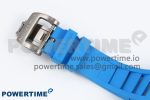 RM035 Black Carbon SONIC Best Edition Skeleton Dial on Blue Rubber Strap Clone RMUL2 - Image 12