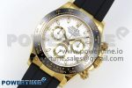 Daytona 116518 QF 1:1 Best Edition White Dial on Oysterflex Strap SH4130 V3 (Gain Weight) - Image 2