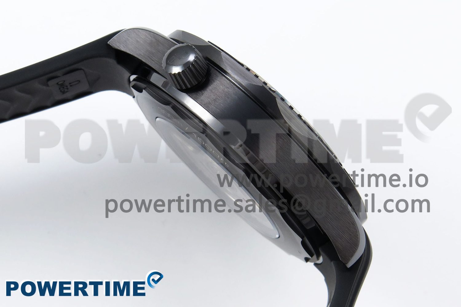Seamaster 300m 43.5mm Black Ceramic S+F 1:1 Best Edition Black Dial on Black Rubber Strap A8806 - Image 7