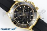 Daytona 116518 QF 1:1 Best Edition Black Dial on Oysterflex Strap SH4130 V3 (Gain Weight) - Image 3