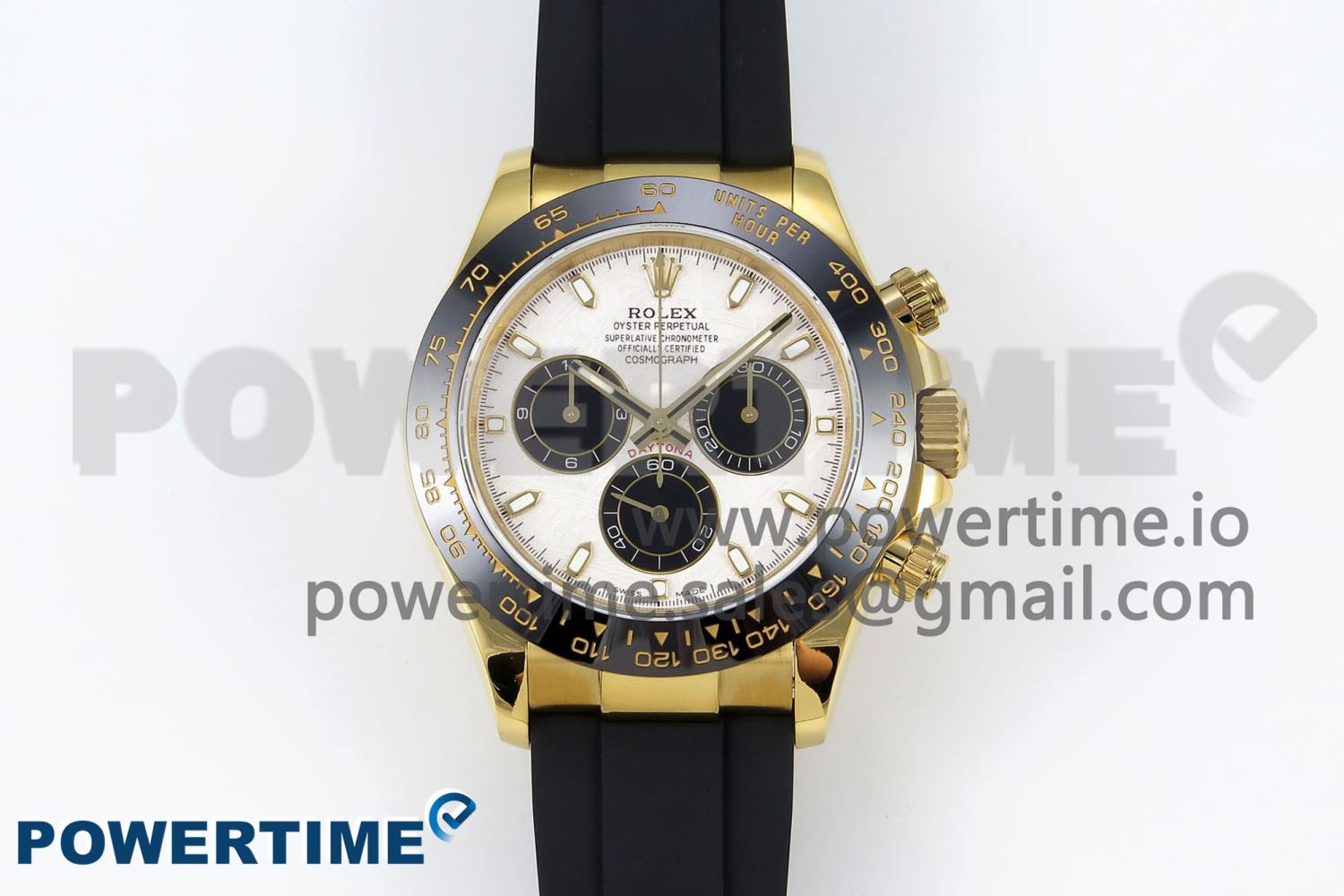 Daytona 116518 QF 1:1 Best Edition Meteorite Dial on Oysterflex Strap SH4130 V3 (Gain Weight) - Image 1