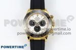 Daytona 116518 QF 1:1 Best Edition Meteorite Dial on Oysterflex Strap SH4130 V3 (Gain Weight)