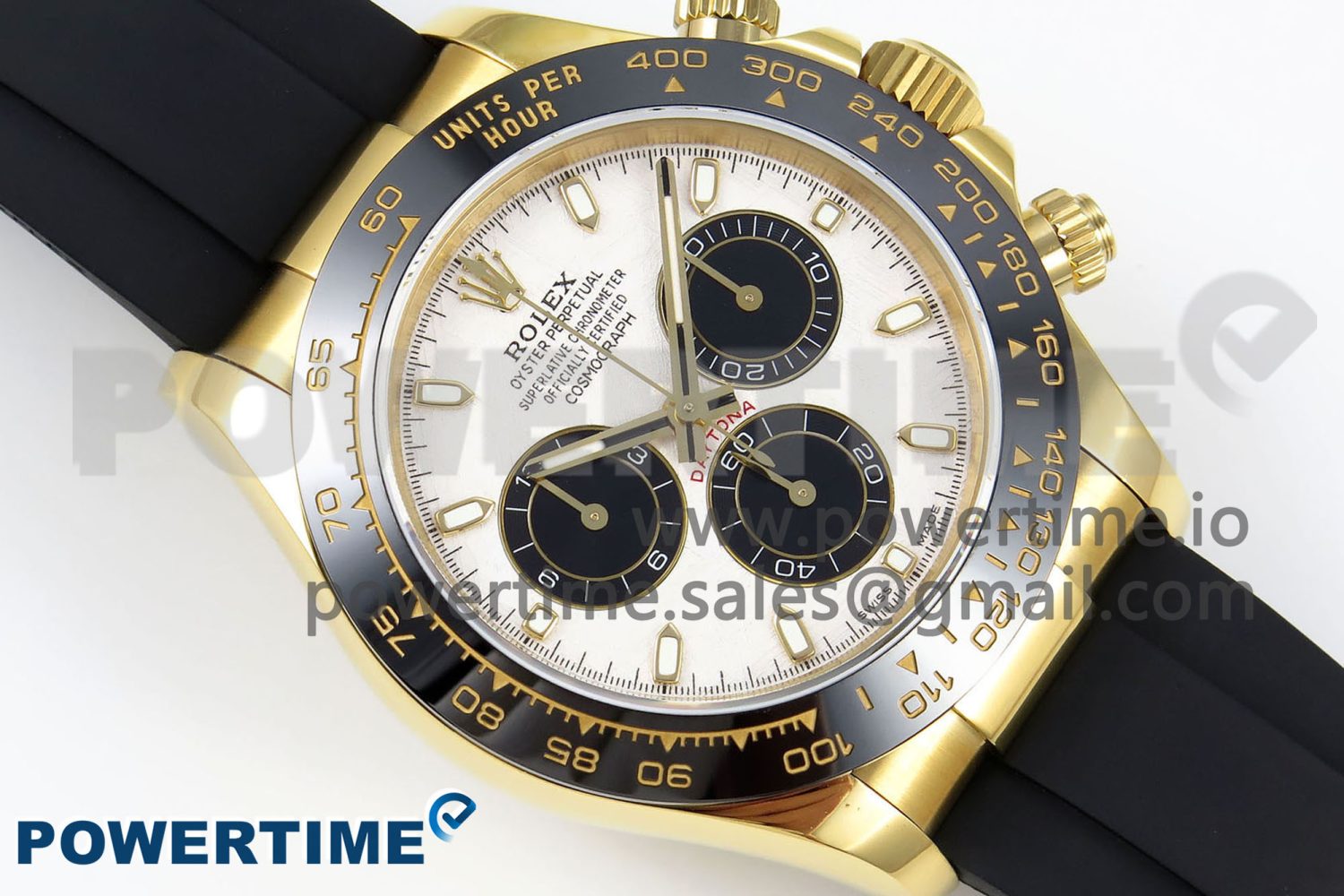 Daytona 116518 QF 1:1 Best Edition Meteorite Dial on Oysterflex Strap SH4130 V3 (Gain Weight) - Image 3