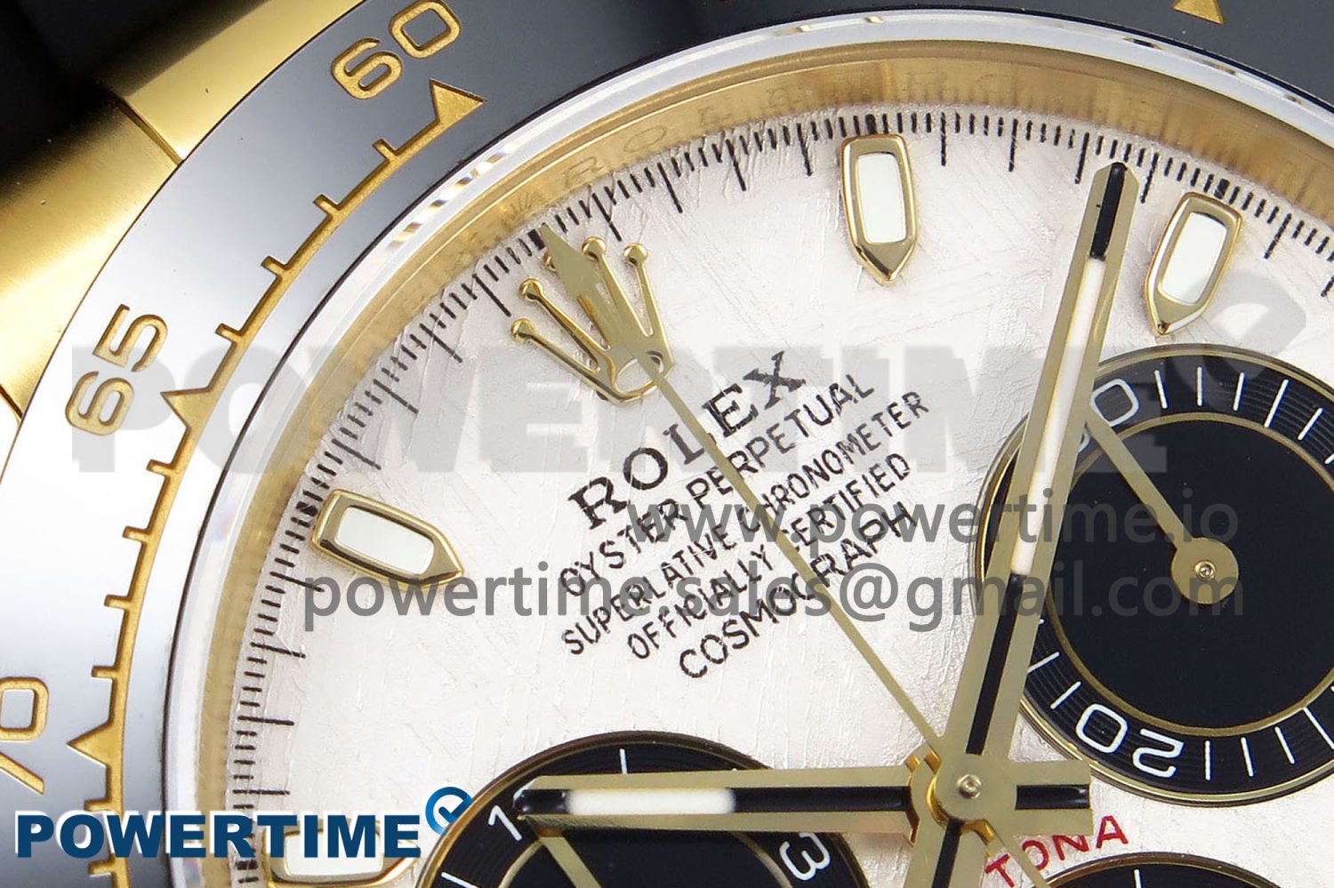 Daytona 116518 QF 1:1 Best Edition Meteorite Dial on Oysterflex Strap SH4130 V3 (Gain Weight) - Image 4