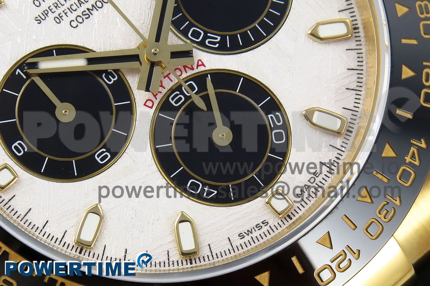 Daytona 116518 QF 1:1 Best Edition Meteorite Dial on Oysterflex Strap SH4130 V3 (Gain Weight) - Image 5
