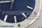 Royal Oak 41mm 15500 Frosted SS IPF 1:1 Best Edition Blue Textured Dial on SS Bracelet SA4302 Super Clone - Image 5