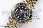 GMT Master II 126713 904L SS Clean Factory 1:1 Best Edition Black Dial on Jubilee Bracelet DD3285 - Image 2