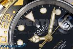GMT Master II 126713 904L SS Clean Factory 1:1 Best Edition Black Dial on Jubilee Bracelet DD3285 - Image 4