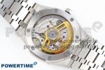 Royal Oak 41mm 15500 Frosted SS IPF 1:1 Best Edition Blue Textured Dial on SS Bracelet SA4302 Super Clone - Image 8