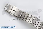 Royal Oak 41mm 15400 Frosted SS IPF 1:1 Best Edition Blue Textured Dial on SS Bracelet SA3120 Super Clone - Image 13