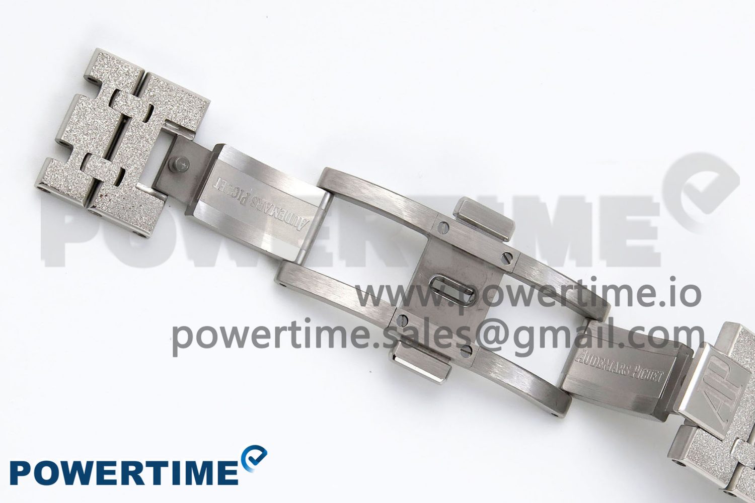 Royal Oak 41mm 15400 Frosted SS IPF 1:1 Best Edition Blue Textured Dial on SS Bracelet SA3120 Super Clone - Image 14