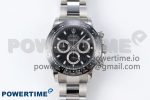 Daytona 116500 ZF 1:1 Best Edition 904L SS Case and Bracelet Black Dial SH4130
