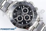 Daytona 116500 ZF 1:1 Best Edition 904L SS Case and Bracelet Black Dial SH4130 - Image 3