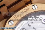 Royal Oak 41mm 15500 Frosted RG IPF 1:1 Best Edition Black Textured Dial on RG Bracelet SA4302 Super Clone - Image 10