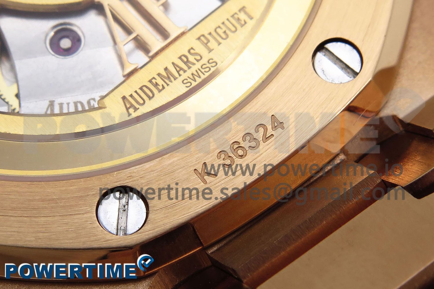 Royal Oak 41mm 15500 Frosted RG IPF 1:1 Best Edition Black Textured Dial on RG Bracelet SA4302 Super Clone - Image 11