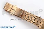 Royal Oak 41mm 15400 Frosted RG IPF 1:1 Best Edition White Textured Dial on RG Bracelet SA3120 Super Clone - Image 13