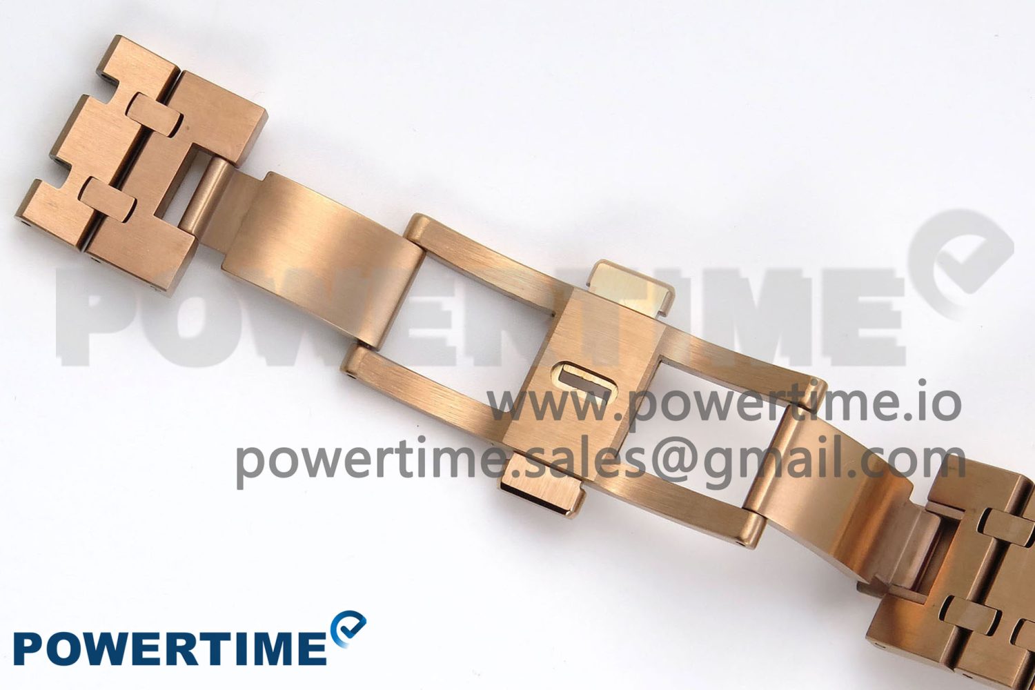 Royal Oak 41mm 15400 Frosted RG IPF 1:1 Best Edition White Textured Dial on RG Bracelet SA3120 Super Clone - Image 15