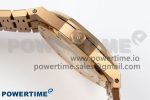 Royal Oak 41mm 15400 Frosted RG IPF 1:1 Best Edition White Textured Dial on RG Bracelet SA3120 Super Clone - Image 6