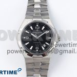Overseas 47040 SS PPF 1:1 Best Edition Black Textured Dial on SS Bracelet A1226