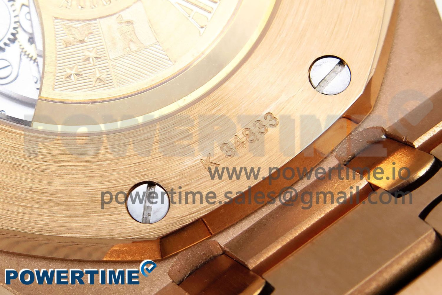 Royal Oak 41mm 15400 Frosted RG IPF 1:1 Best Edition White Textured Dial on RG Bracelet SA3120 Super Clone - Image 11