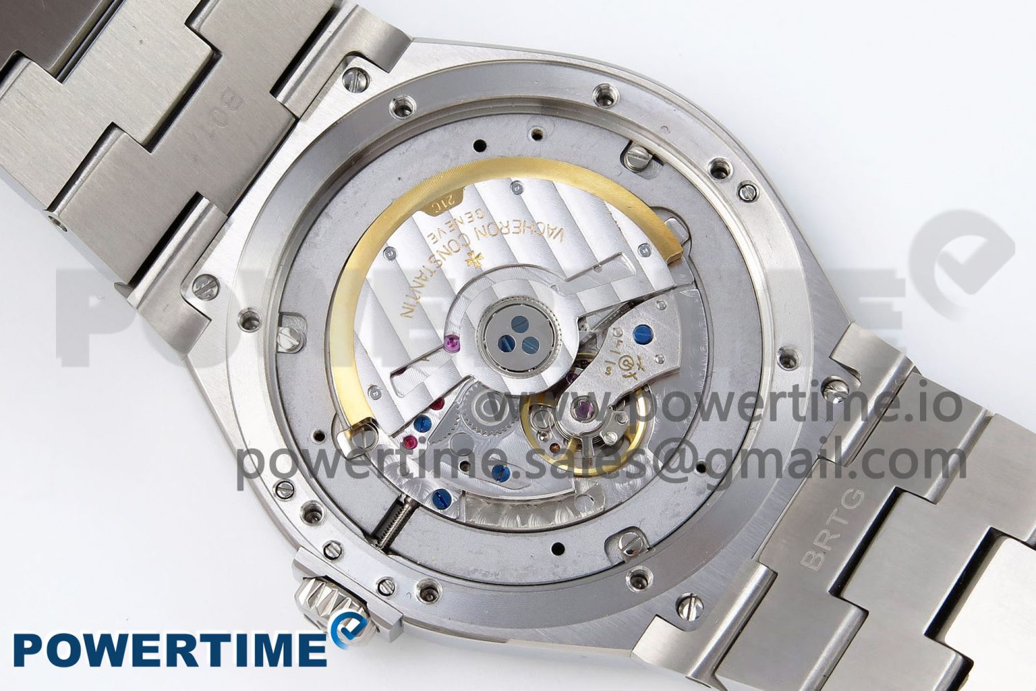 Overseas 47040 SS PPF 1:1 Best Edition Black Textured Dial on SS Bracelet A1226 - Image 9