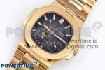 Nautilus 5712 RG PPF 1:1 Best Edition Brown Dial on RG Bracelet A240 Super Clone V2 - Image 2