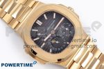 Nautilus 5712 RG PPF 1:1 Best Edition Brown Dial on RG Bracelet A240 Super Clone V2 - Image 3