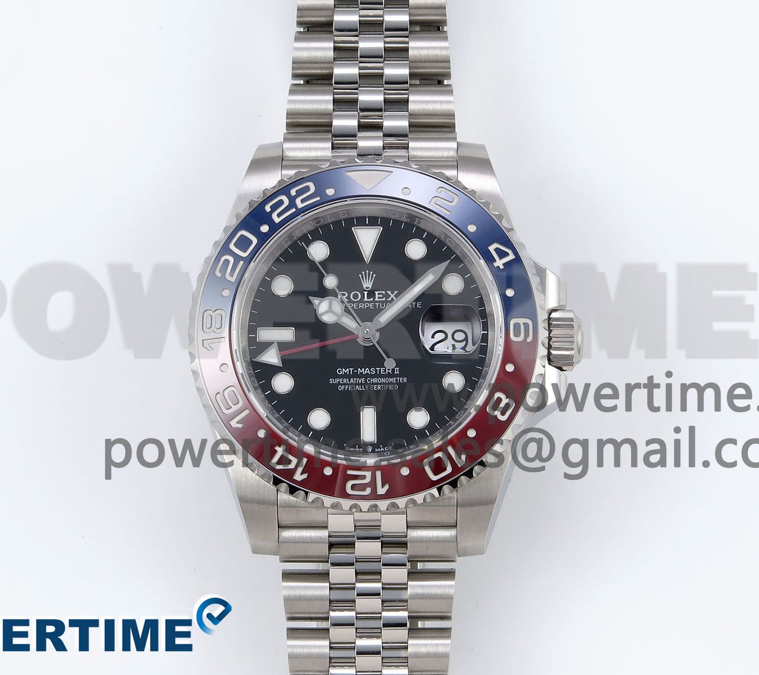 GMT-Master II 126710 BLRO 904L Steel VSF 1:1 Best Edition VR3285 (Correct Hand Stack)