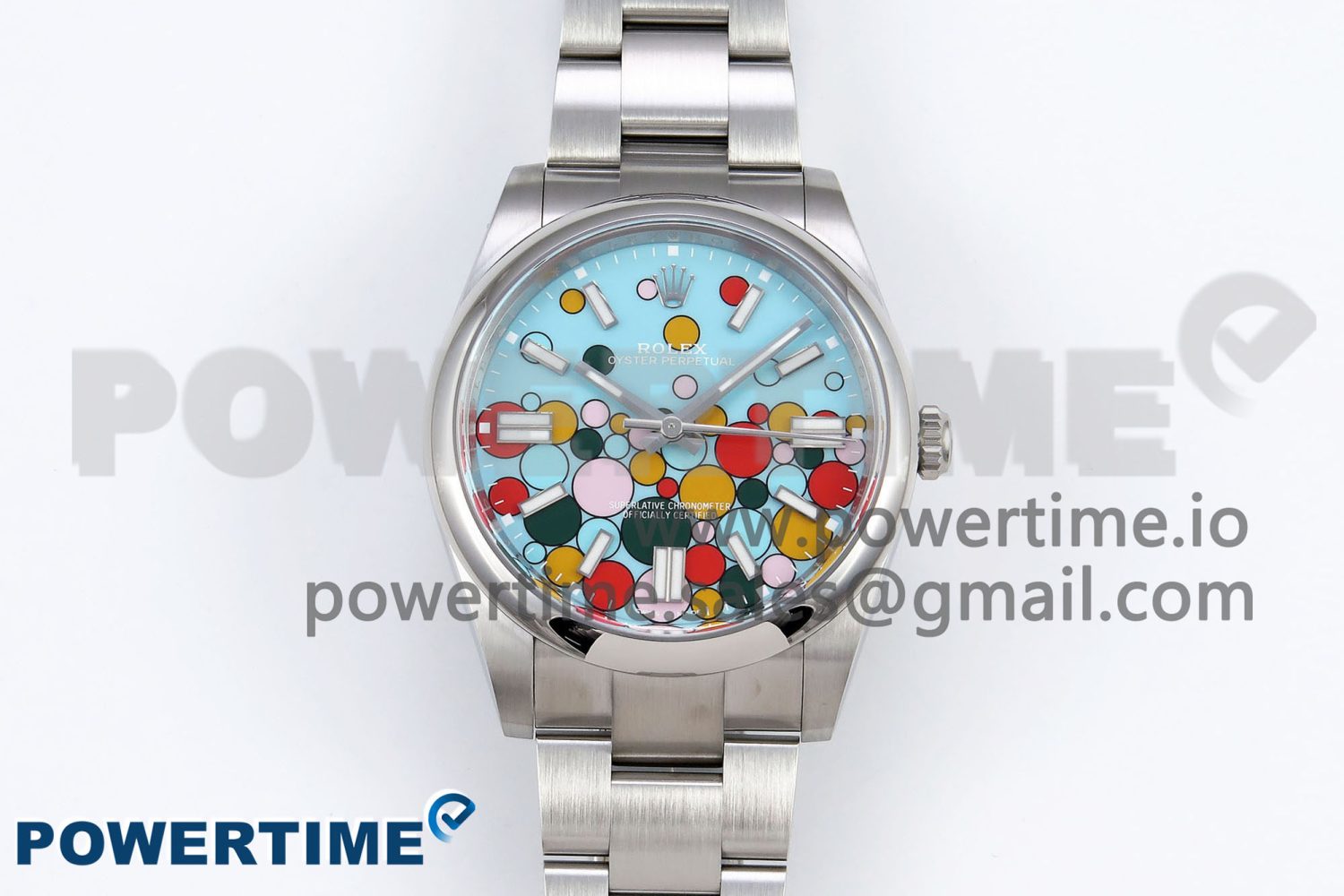 Oyster Perpetual 41mm 126000 Clean 1:1 Best Edition 904L Steel Celebration Dial on SS Bracelet VR3230 - Image 1