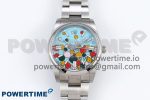 Oyster Perpetual 41mm 126000 Clean 1:1 Best Edition 904L Steel Celebration Dial on SS Bracelet VR3230