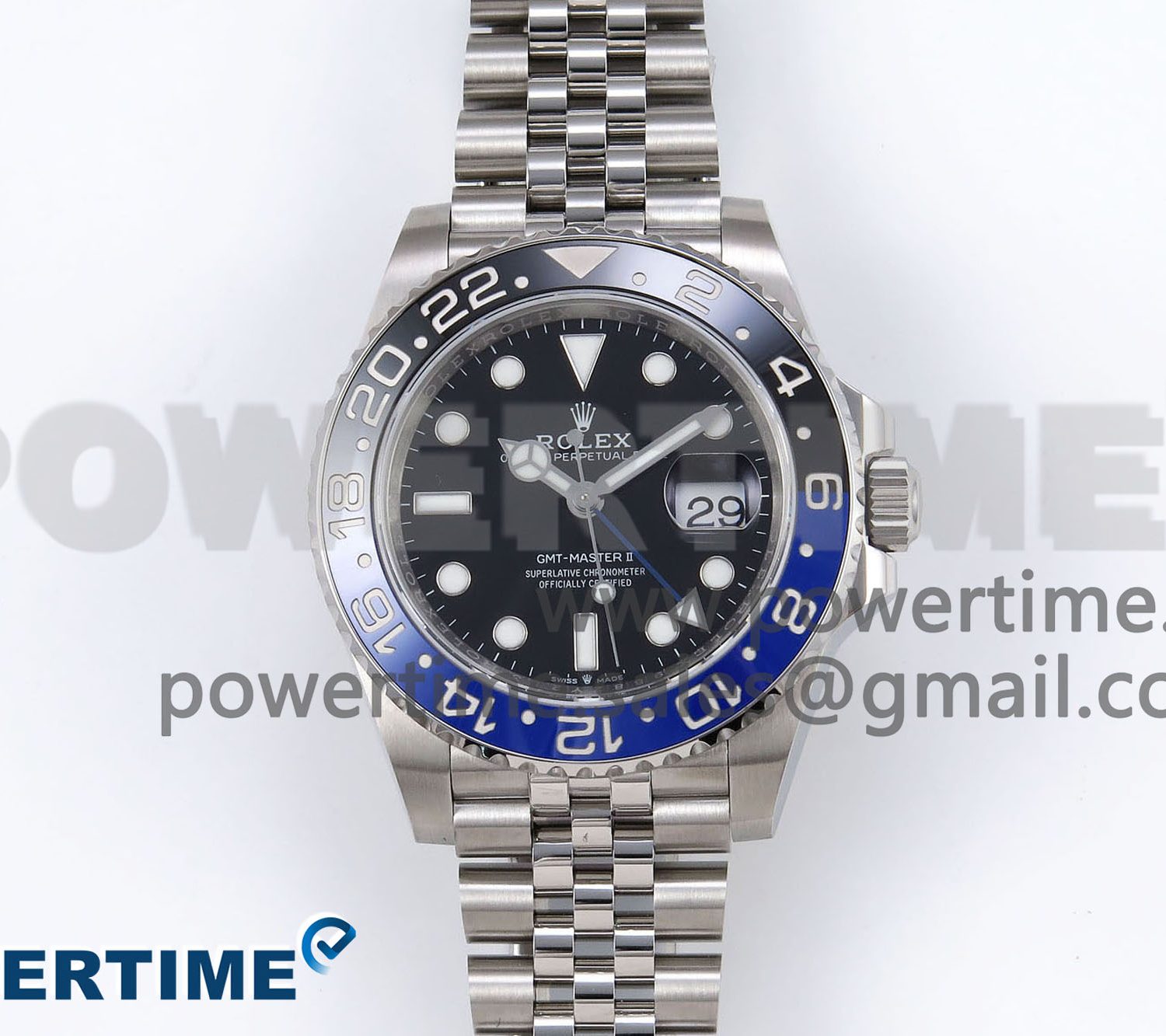 GMT-Master II 126710 BLNR 904L Steel VSF 1:1 Best Edition VR3285 (Correct Hand Stack)