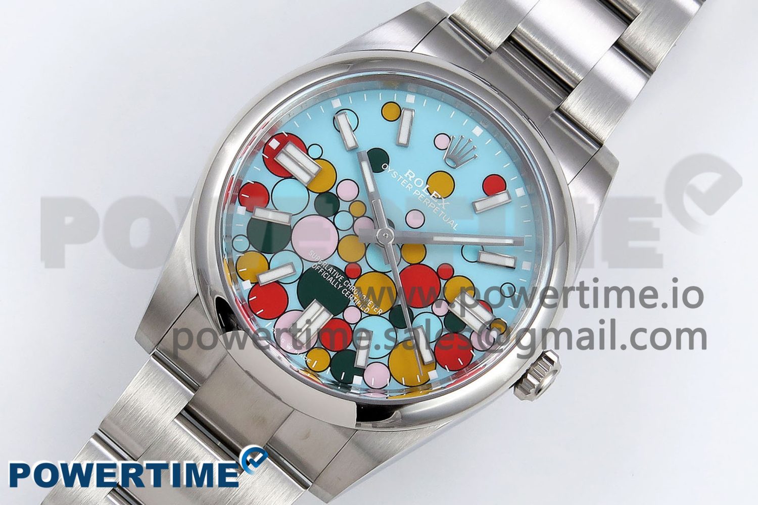 Oyster Perpetual 41mm 126000 Clean 1:1 Best Edition 904L Steel Celebration Dial on SS Bracelet VR3230 - Image 2