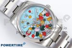 Oyster Perpetual 41mm 126000 Clean 1:1 Best Edition 904L Steel Celebration Dial on SS Bracelet VR3230 - Image 3