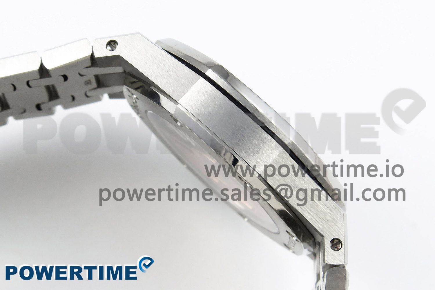 Royal Oak 34mm SS ZF 1:1 Best Edition White Textured Dial on SS Bracelet A5800 - Image 7