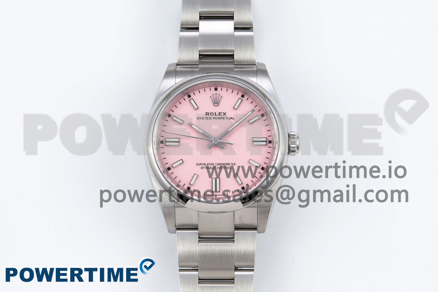 Oyster Perpetual 36mm 126000 Clean 1:1 Best Edition 904L Steel Pink Dial on SS Bracelet VR3230 - Image 1